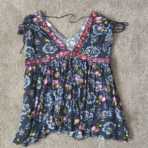 Flowy Free People boho top
